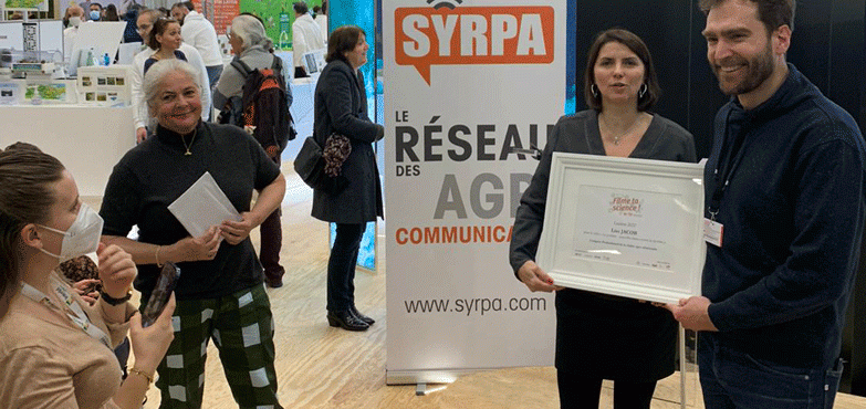 [Communiqué de presse] Lauréats du concours Filme ta science by Syrpa